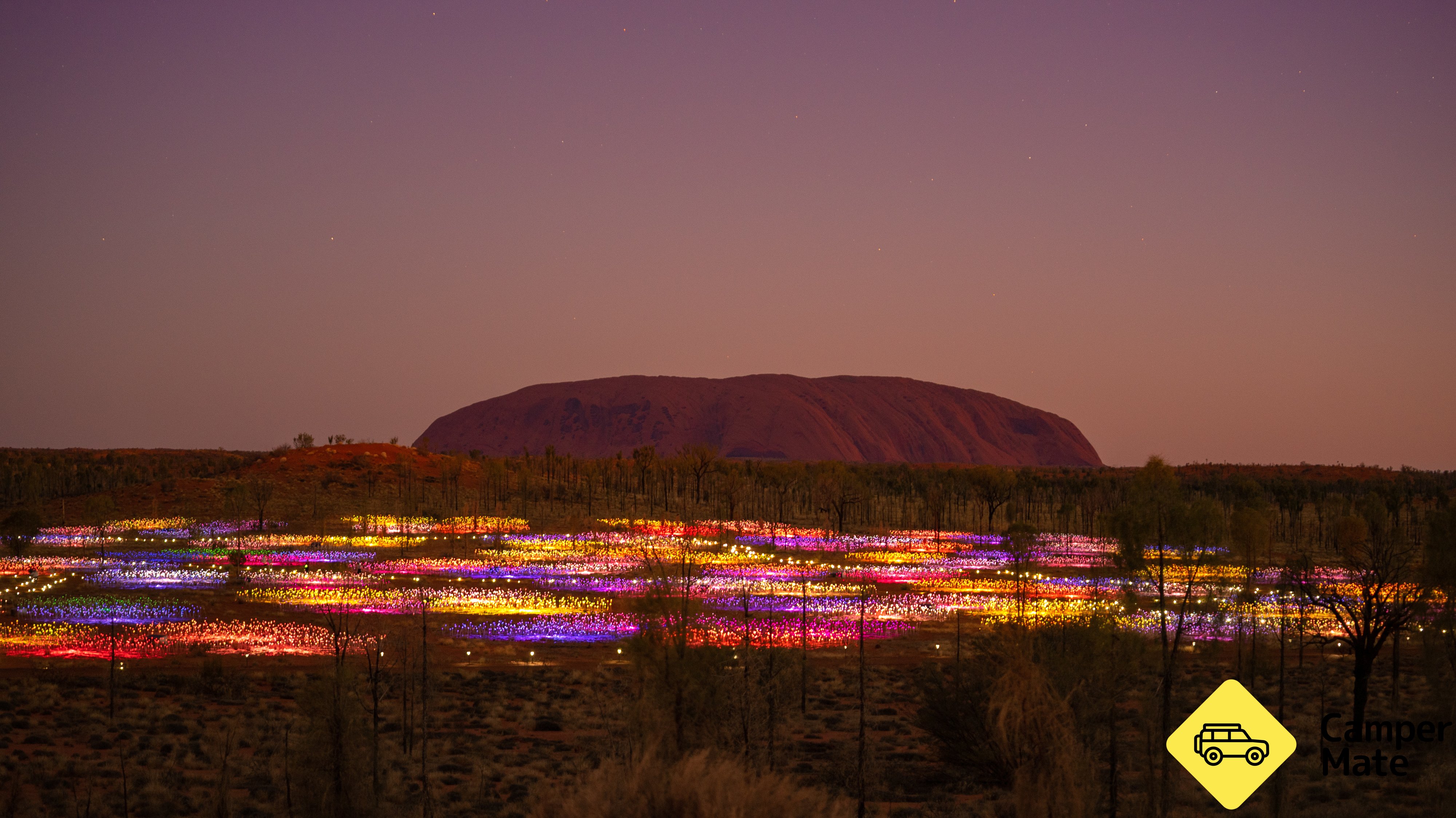 Field of Light Uluru